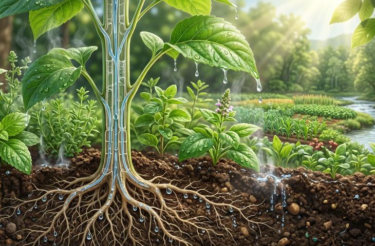 Acqua e piante il legame invisibile che sostiene la vita