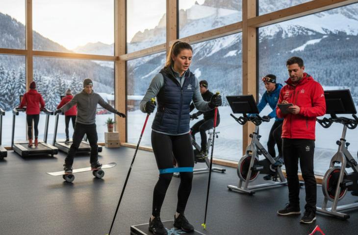 Come gli atleti si preparano agli sport invernali