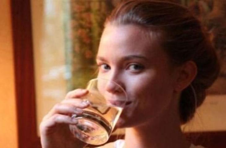 Fiammetta Cicogna: “mineral water prepares me to face the wild”