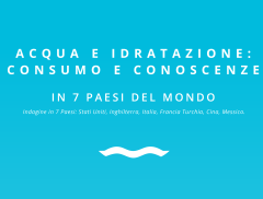 Idratazione: italiani ben informati ma poco virtuosi 