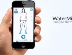 Water Minder, l'app che monitora l'acqua bevuta quotidianamente