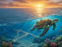 La lunga rotta delle tartarughe marine