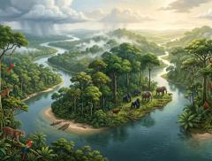 Le foreste pluviali più grandi del pianeta