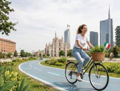 Perché le città che fanno spazio alle biciclette respirano meglio