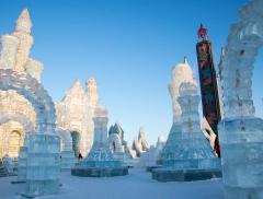 Le sculture di ghiaccio, attrazione turistica della città cinese di Harbin - In a Bottle