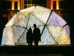 Le opere ready-made di Murno sono visibili al Giardino Botanico di Atlanta