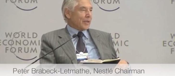 Il contributo di Nestlé al World Economic Forum 2014