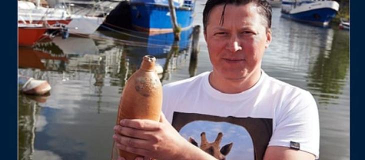 Nel Mar Baltico la bottiglia di acqua minerale più antica del mondo