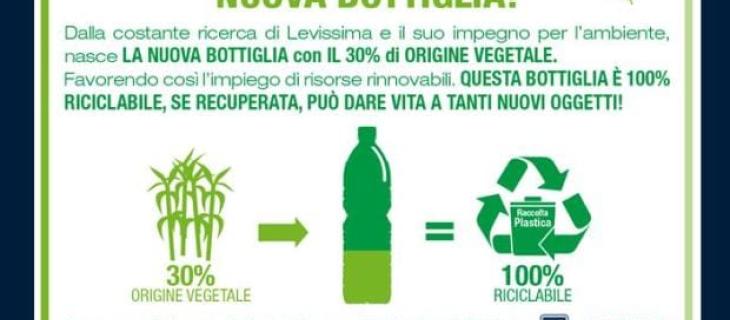 Bio Based PET, la bottiglia con il 30% di origine vegetale